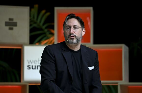 Epidemiologista da Escola de Medicina John Hopkins, Dorry Segev, discursa na Web Summit