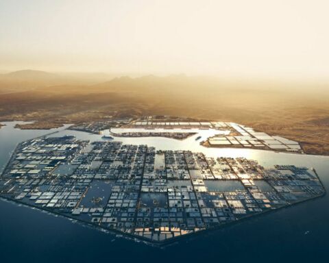 Oxagon, maior complexo industral flutuante do mundo na Arábia Saudita