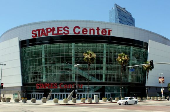 Pavilhão Staples Center, em Los Angeles, Estados Unidos