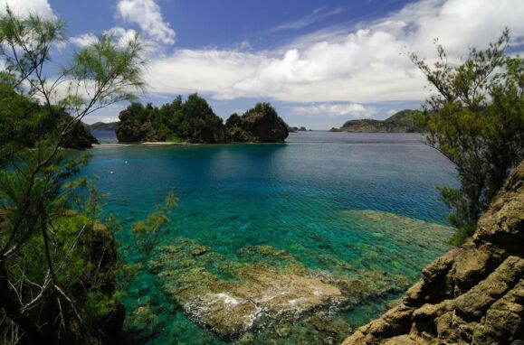 Praia Miyanohama, nas Ilhas Bonin
