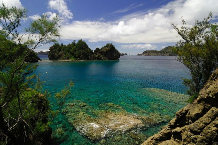 Praia Miyanohama, nas Ilhas Bonin