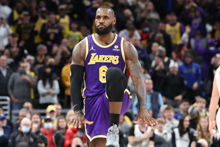 LeBron James nos LA Lakers