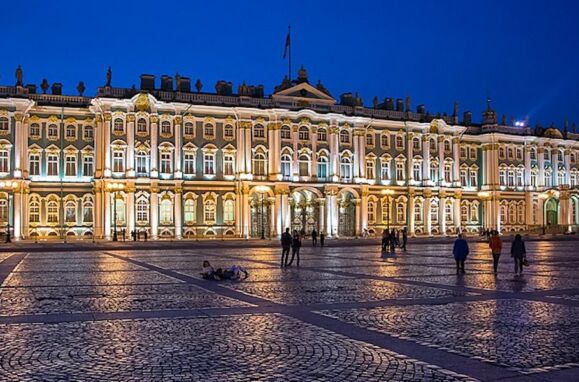 State Hermitage Museum, em São Petersburgo, na Rússia.