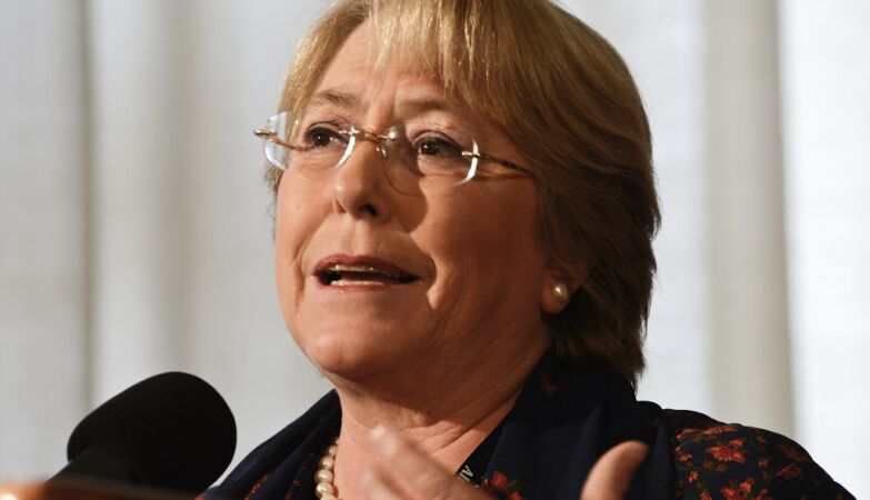 A Alta Comissária da ONU para os Direitos Humanos (ACNUR), Michelle Bachelet
