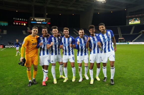 Os estreantes pela equipa principal do FC Porto, frente ao Rio Ave.