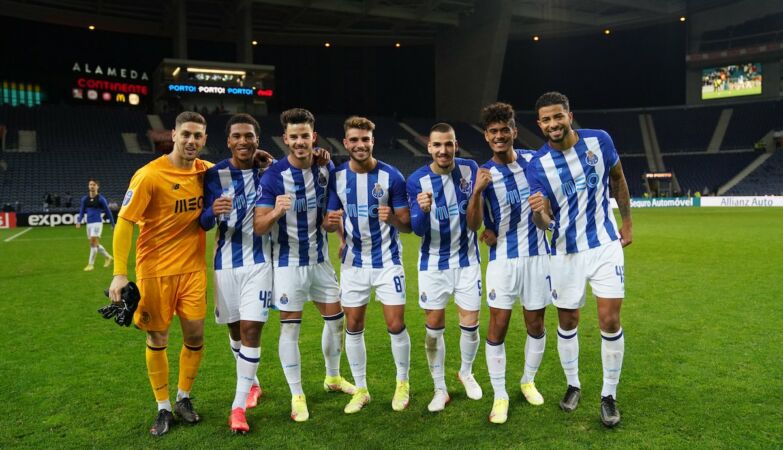 Os estreantes pela equipa principal do FC Porto, frente ao Rio Ave.