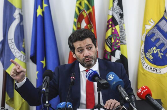 O presidente do Chega, André Ventura