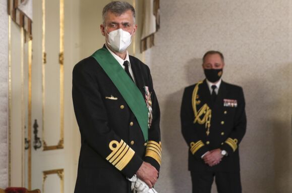 O vice-almirante Henrique Gouveia e Melo toma posse como Chefe do Estado-Maior da Armada