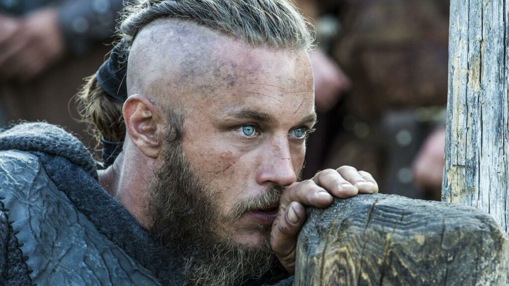Ragnar, a personagem principal da série "Vikings".