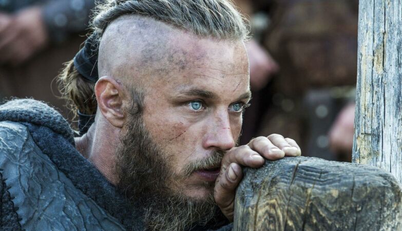 Ragnar, a personagem principal da série "Vikings".