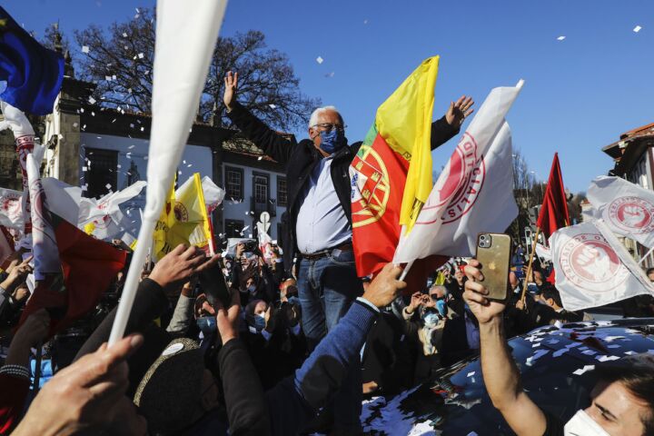 António Costa em campanha para as legislativas