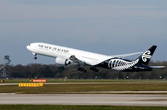 Avião da Air New Zealand