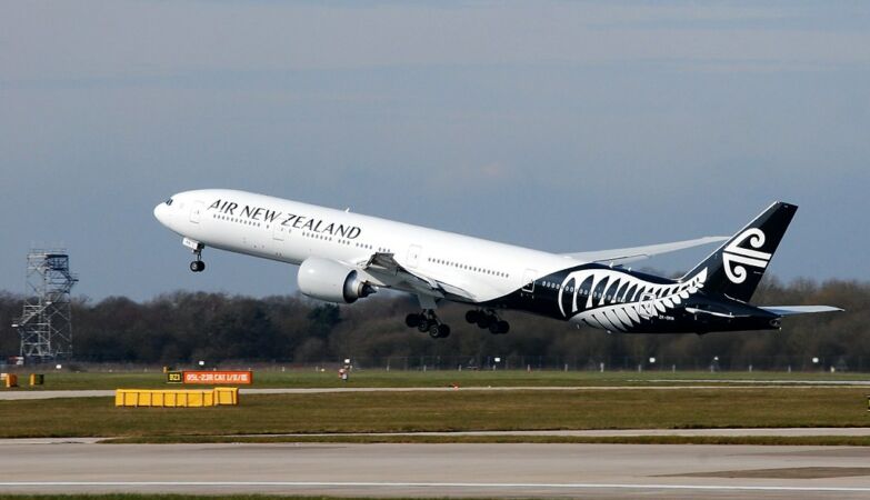 Avião da Air New Zealand
