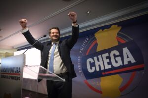 O líder do Chega, André Ventura.