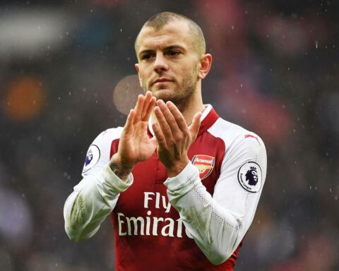 O internacional inglês Jack Wilshere.