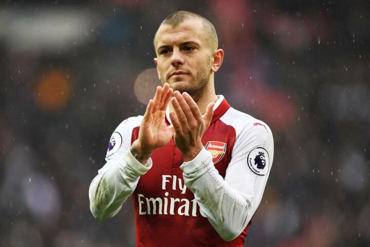 O internacional inglês Jack Wilshere.