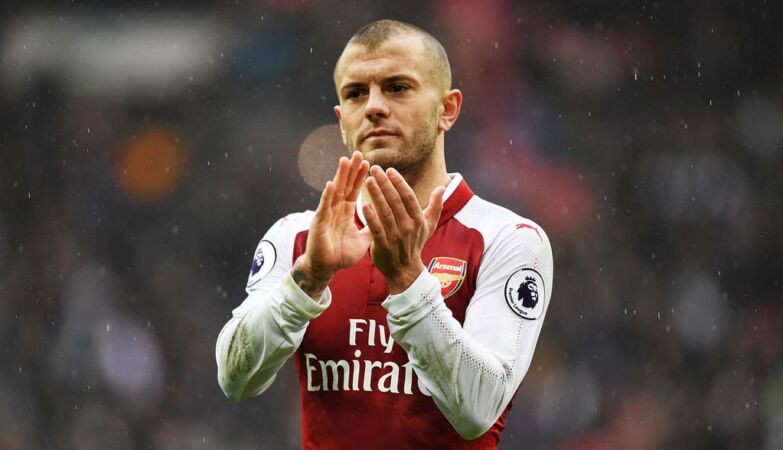 O internacional inglês Jack Wilshere.