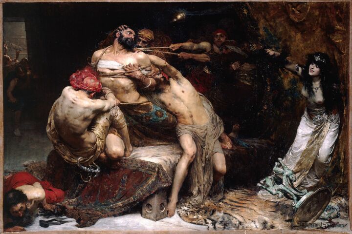 "Samson", de Solomon J. Solomon.