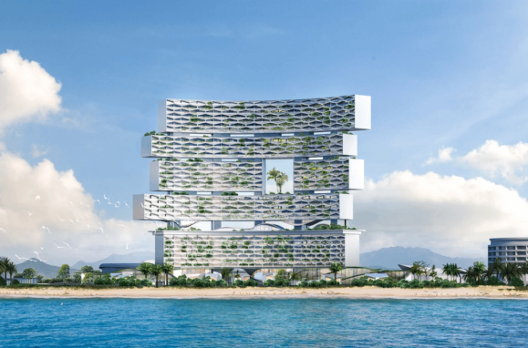 Edifício Sanya Horizons, na China