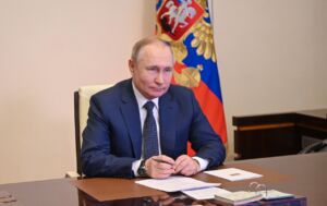 O Presidente russo, Vladimir Putin.