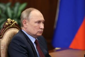 O Presidente russo, Vladimir Putin.