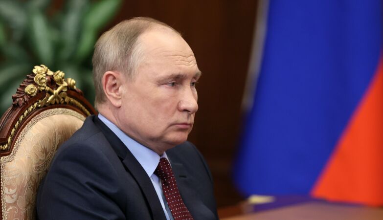 O Presidente russo, Vladimir Putin.