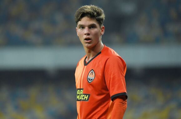 Heorhii Sudakov, jogador do Shakthar Donetsk.