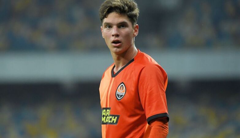 Heorhii Sudakov, jogador do Shakthar Donetsk.