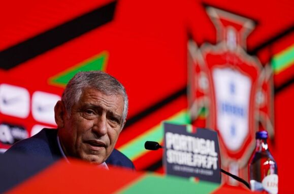 O selecionador português, Fernando Santos.