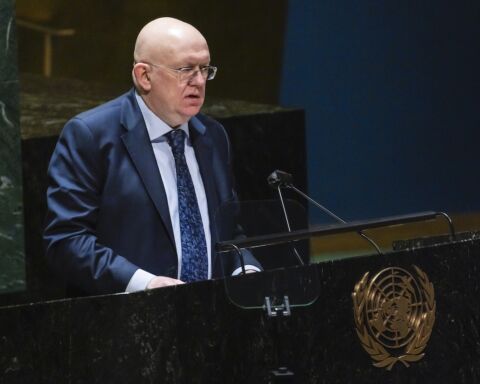 Embaixador da Rússia na ONU, Vassily Nebenzia.