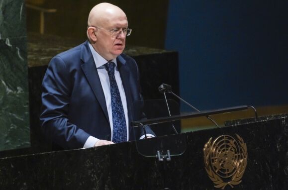 Embaixador da Rússia na ONU, Vassily Nebenzia.
