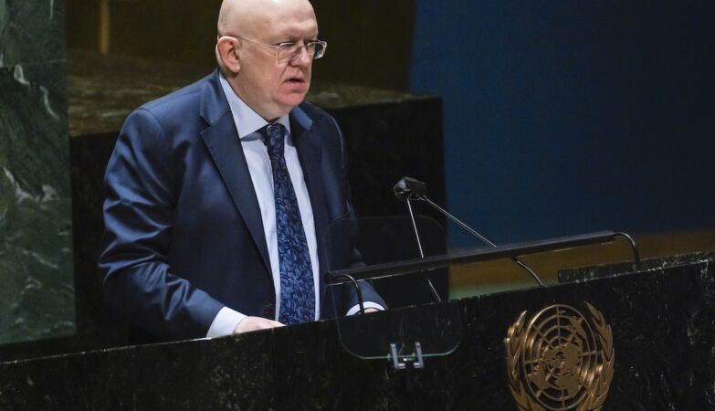 Embaixador da Rússia na ONU, Vassily Nebenzia.