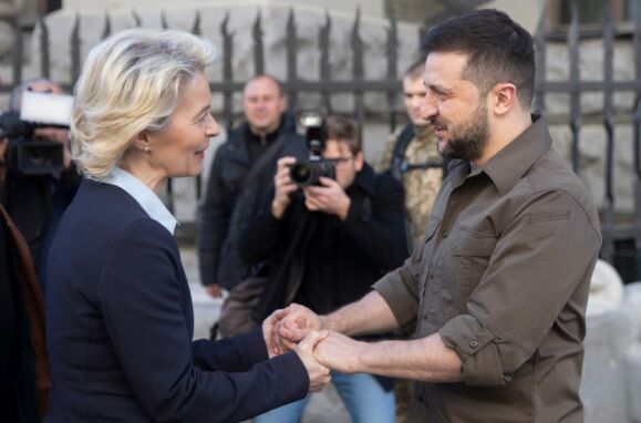 Zelenskyy e Von der Leyen
