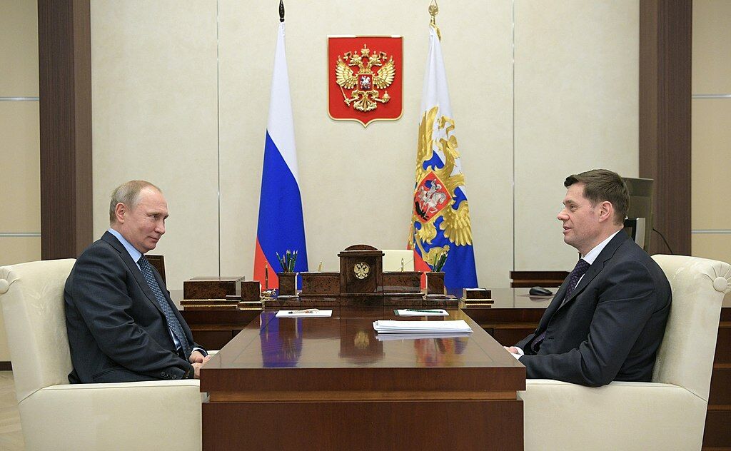 Vladimir Putin e Alexey Mordashov