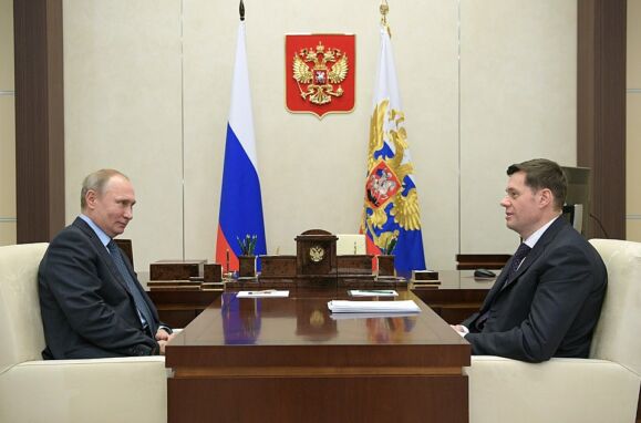 Vladimir Putin e Alexey Mordashov