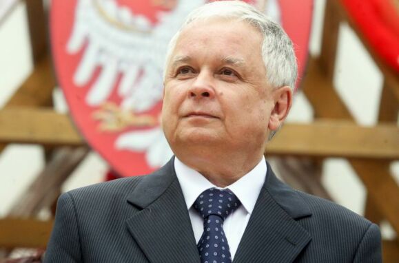 O antigo Presidente polaco, Lech Kaczyński.