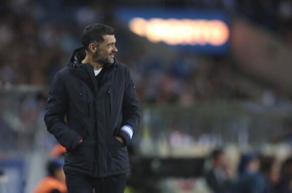 O treinador do FC Porto, Sérgio Conceição.