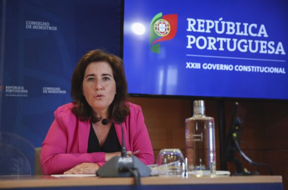 A ministra do Trabalho, Solidariedade e Segurança Social, Ana Mendes Godinho.