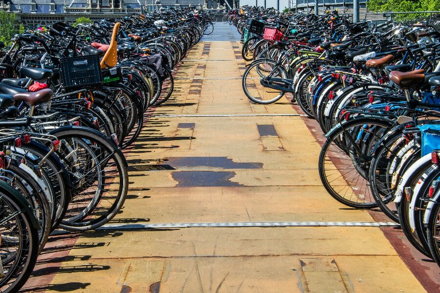 Was Fahrräder in den Niederlanden sparen