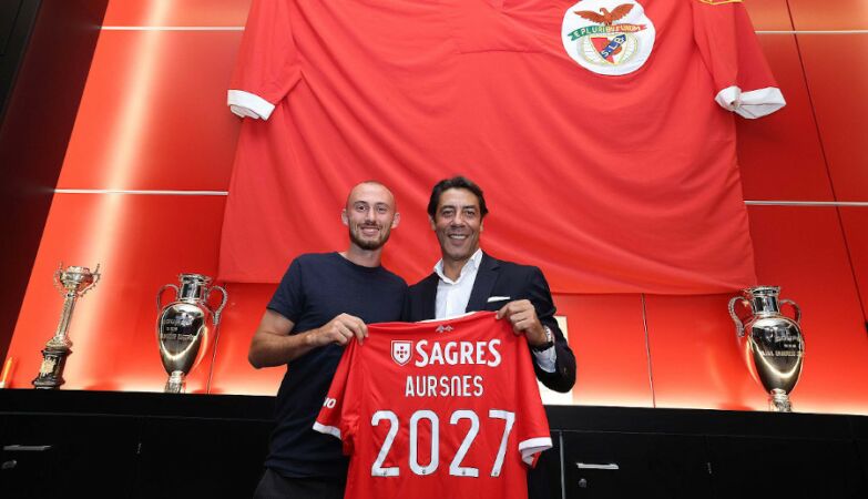 Fredrik Aursnes é reforço do Benfica