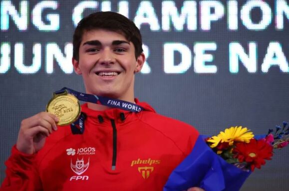 Diogo Ribeiro, Natação