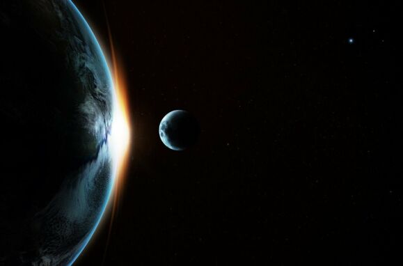 A Terra e a Lua