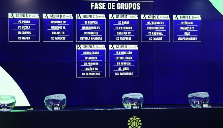 Fase de grupos da Taça da Liga foi sorteada - será jogada durante