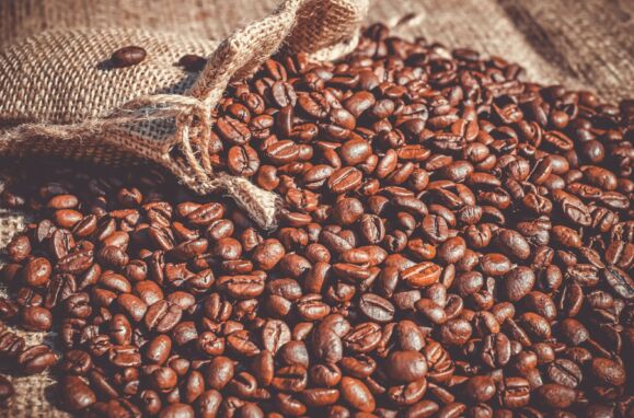 Grãos de café