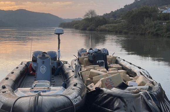 Droga no rio Guadiana