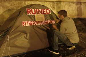 Agricultor Luis Dias em greve de fome