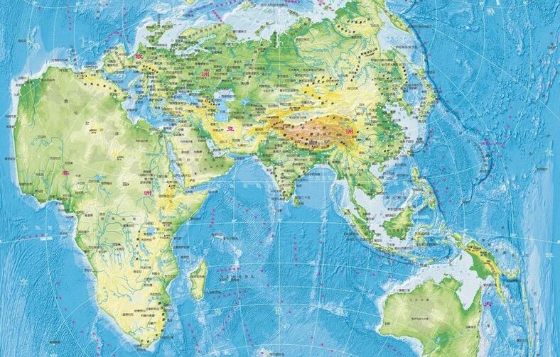 Se acerca un nuevo mapa del mundo.  Puede ser vertical (y Portugal está en un punto)