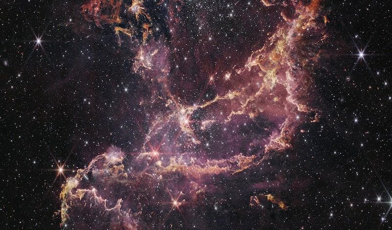 James Webb fotografía una enorme fábrica de estrellas