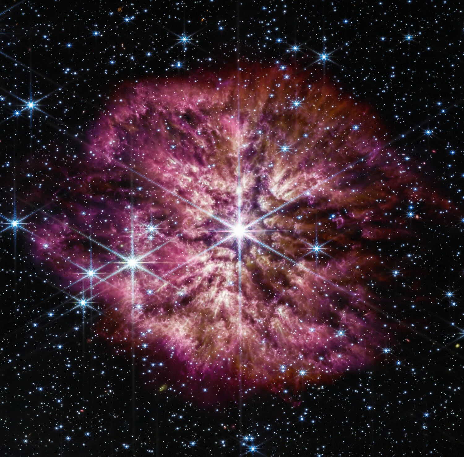 Aquí hay una mirada rara al precursor del famoso acto final de una estrella masiva: la supernova.