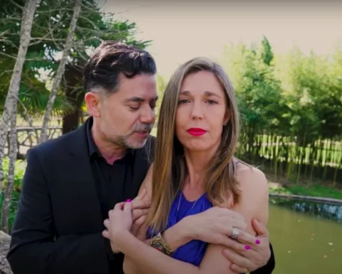 Luís Gomes, deputado do PS, e Ana Rita Cavaco, bastonaria dos Enfermeiros, em videoclip como par romântico